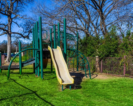 A slide for the kids to play on